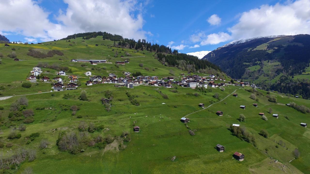 Hotel Garni Postigliun Andiast Andest Exterior foto